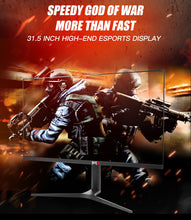 Load image into Gallery viewer, MKH 32X GAMING MONITOR with SPEAKERS 4K UHD 3840X2160 144hz 1ms IPS A+ HDR ADAPTIVE SYNC
