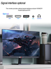 Load image into Gallery viewer, MKH 24X GAMING MONITOR (no Speakers) FHD 1920X1080 165hz 1ms IPS HDR ADAPTIVE SYNC