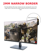 Load image into Gallery viewer, MKH 25X GAMING MONITOR with SPEAKERS FHD 1920X1080 240hz 1ms IPS HDR ADAPTIVE SYNC