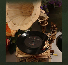 Load image into Gallery viewer, Black Gum Gramophone LKB01