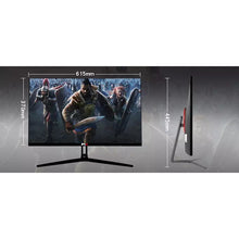 Load image into Gallery viewer, MKH 27” Ring gaming monitor 1920x1080 165hz 1ms IPS HDR adaptive sync