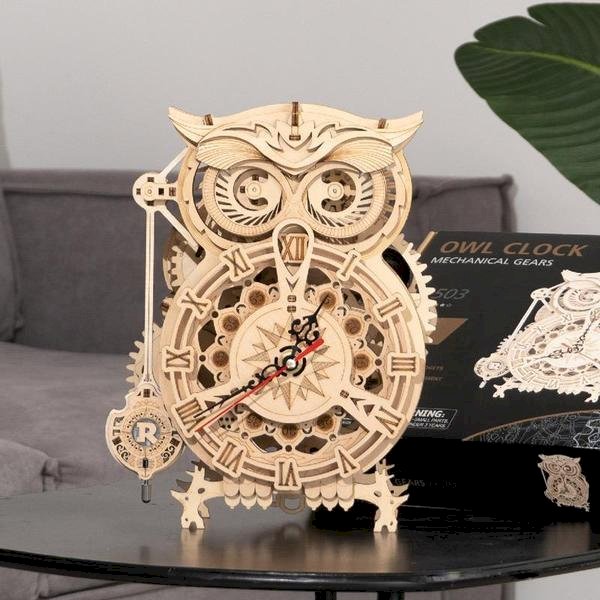 Owl Clock LK503 Mechanical Clock
